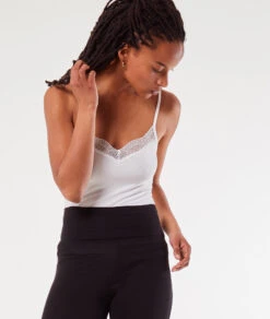 Pantalon Fluide Taille Haute -Luxe Lingerie Soldes 642040905 b