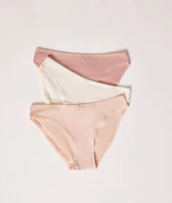 Lot De 3 Culottes En Coton Biologique