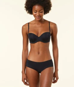 Bandeau Microfibre Push-up, Bretelles Amovibles Bonnets A Et B -Luxe Lingerie Soldes 646721005 6