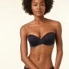 Bandeau Microfibre Push-up, Bretelles Amovibles Bonnets A Et B