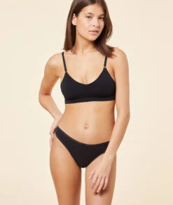 Lot De 3 Strings En Coton Biologique -Luxe Lingerie Soldes 647352305 6
