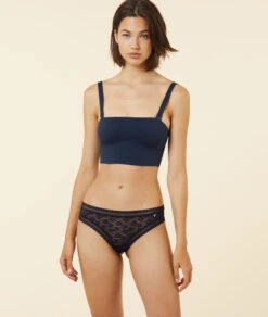 Tanga Dentelle Florale -Luxe Lingerie Soldes 647459224 6