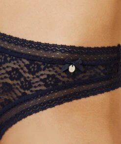 Tanga Dentelle Florale -Luxe Lingerie Soldes 647459224 b