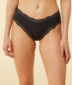 Shorty Bords Dentelle Graphique