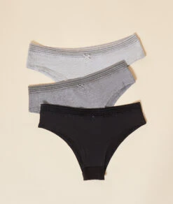 Lot De 3 Hipsters En Coton Biologique