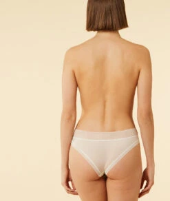 Hipster En Microfibre Bords Dentelle -Luxe Lingerie Soldes 648461001 6