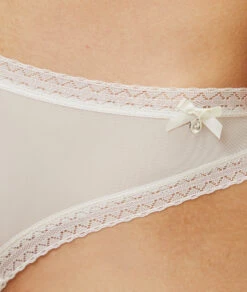Culotte En Microfibre Bords Dentelle -Luxe Lingerie Soldes 648463301 b