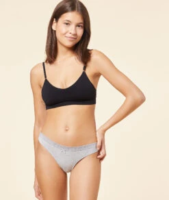Lot De 3 Tangas En Coton Biologique 7 Lot De 3 Tangas En Coton Biologique -Luxe Lingerie Soldes 649673590 6