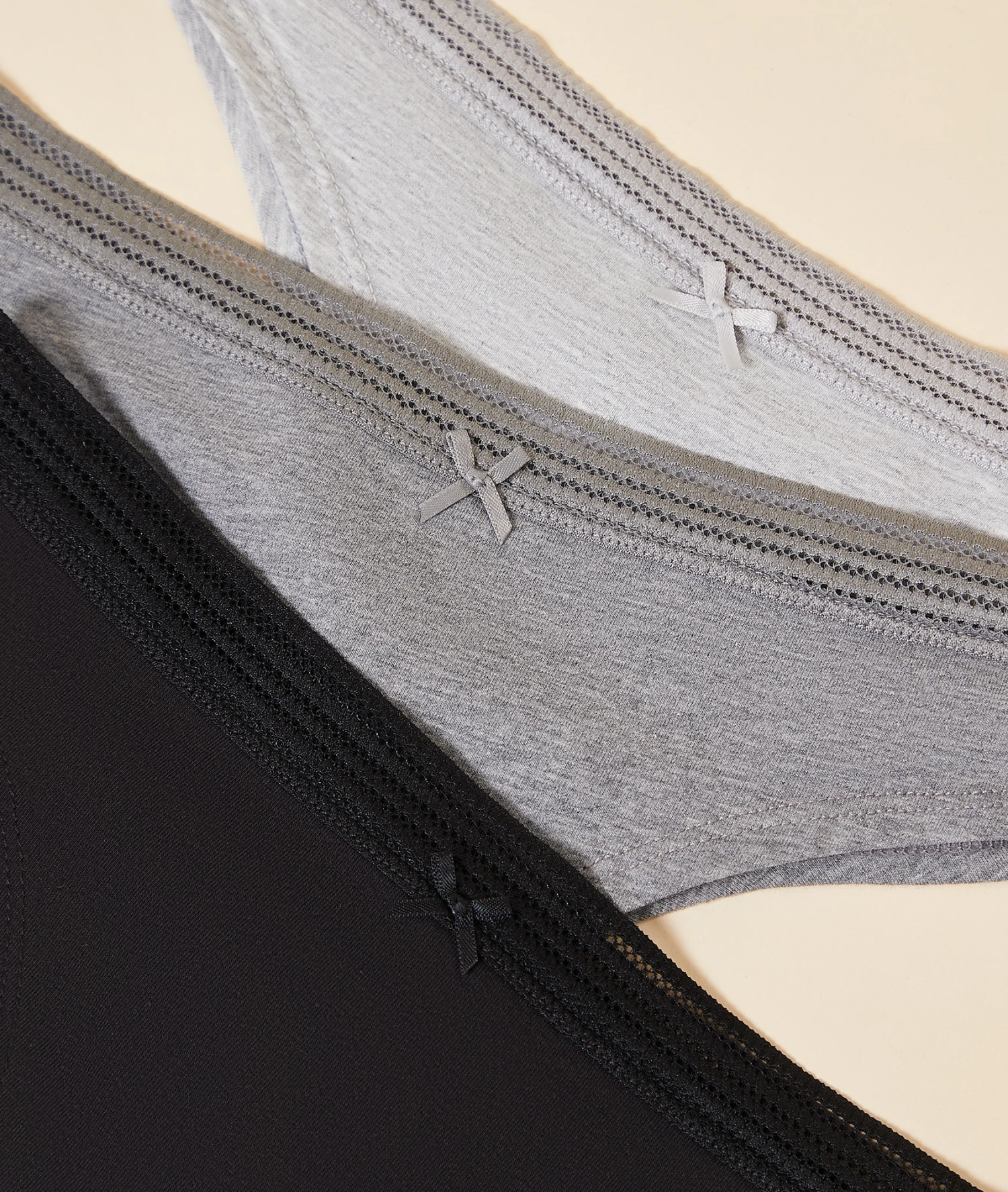 Lot De 3 Tangas En Coton Biologique 4 Lot De 3 Tangas En Coton Biologique - Image 4