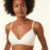 Soutien-gorge Coques Fines Sans Armatures En Microfibre Extensible