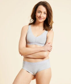 Shorty En Coton Biologique Uni 7 Shorty En Coton Biologique Uni -Luxe Lingerie Soldes 651904503 6