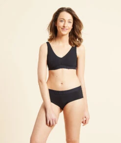 Shorty Uni En Coton Biologique 7 Shorty Uni En Coton Biologique -Luxe Lingerie Soldes 651904505 6