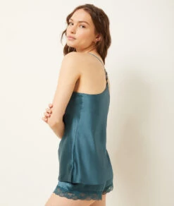 Caraco En Soie -Luxe Lingerie Soldes 652539348 c