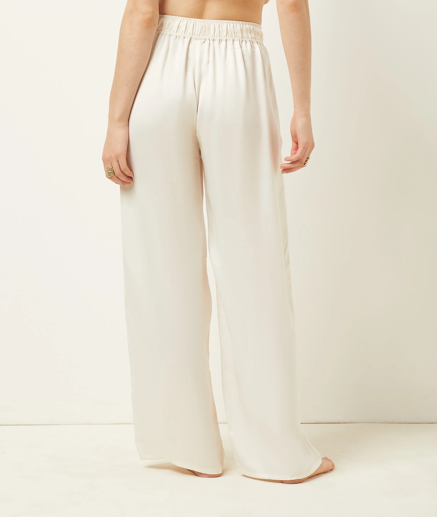 Pantalon De Pyjama Satiné 2 Pantalon De Pyjama Satiné - Image 2