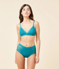 Flux Moyen - Culotte Taille Haute De Règles -Luxe Lingerie Soldes 652889443 6