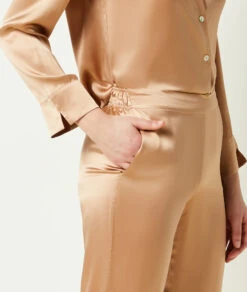 Pantalon De Pyjama En Soie -Luxe Lingerie Soldes 652963776 b