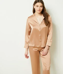 Pantalon De Pyjama En Soie -Luxe Lingerie Soldes 652963776 c