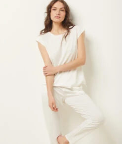 Top Manches Courtes -Luxe Lingerie Soldes 653138601 c