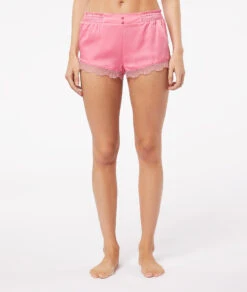 Short De Pyjama Bords En Tulle