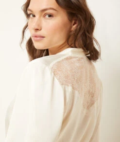 Déshabillé Détails Dentelle -Luxe Lingerie Soldes 653507980 b