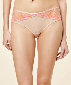 Shorty En Tulle Brodé