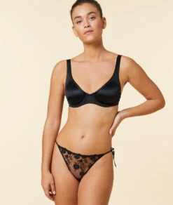 String à Nouer En Tulle -Luxe Lingerie Soldes 653542205 6