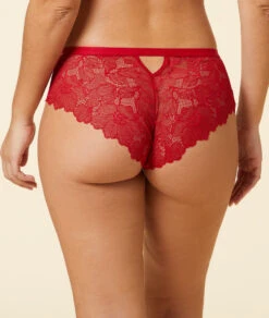 Shorty En Microfibre Et Dentelle -Luxe Lingerie Soldes 653549573 c
