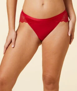 Shorty En Microfibre Et Dentelle