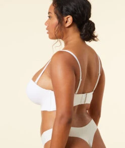 Bandeau Microfibre Bretelles Amovibles, Bonnet D 9 Bandeau Microfibre Bretelles Amovibles, Bonnet D -Luxe Lingerie Soldes 653575880 a