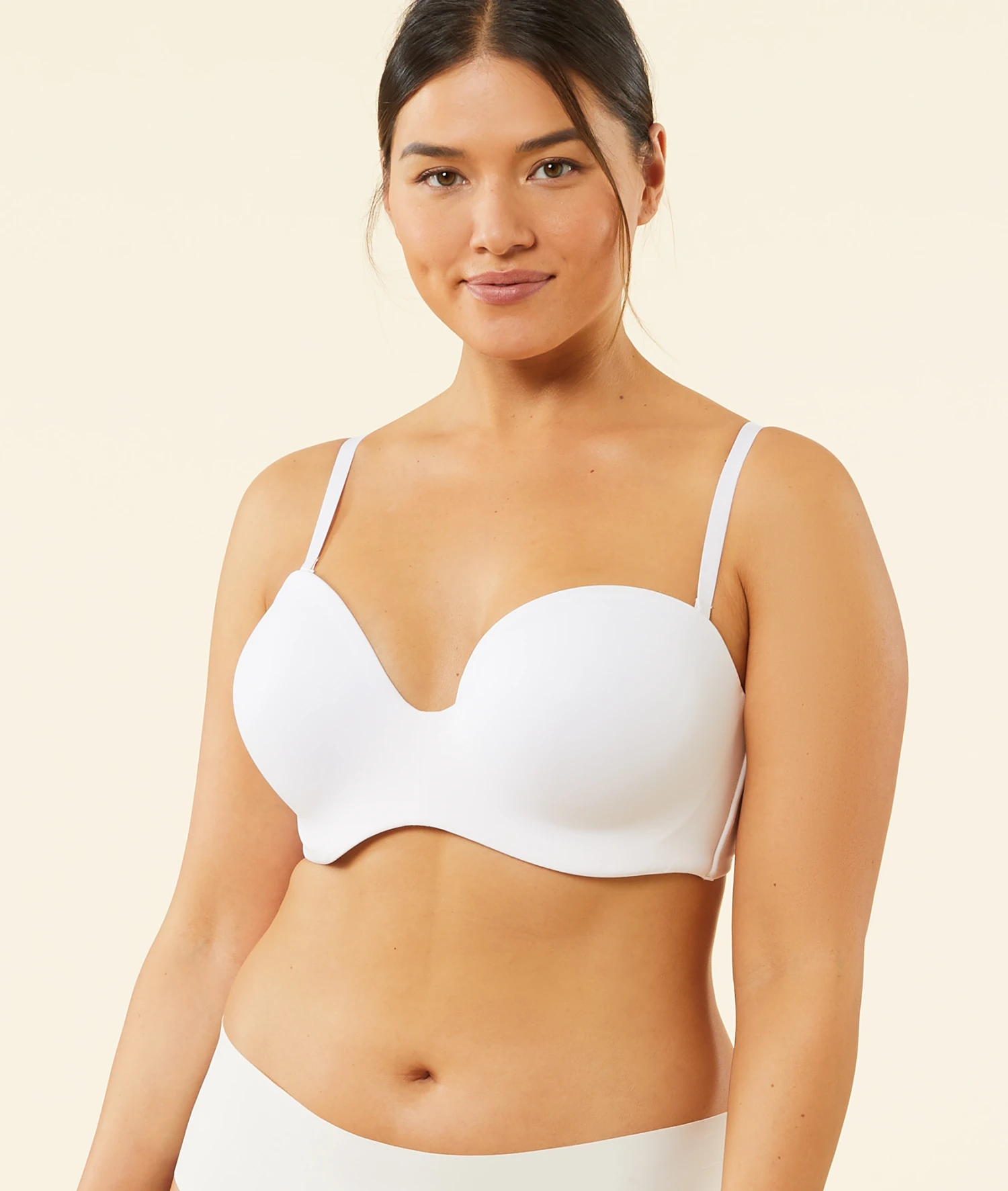 Bandeau Microfibre Bretelles Amovibles, Bonnet D 1 Bandeau Microfibre Bretelles Amovibles, Bonnet D