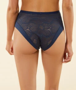 Culotte Midi Dentelle Florale 9 Culotte Midi Dentelle Florale -Luxe Lingerie Soldes 653658225 c
