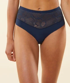 Culotte Midi Dentelle Florale