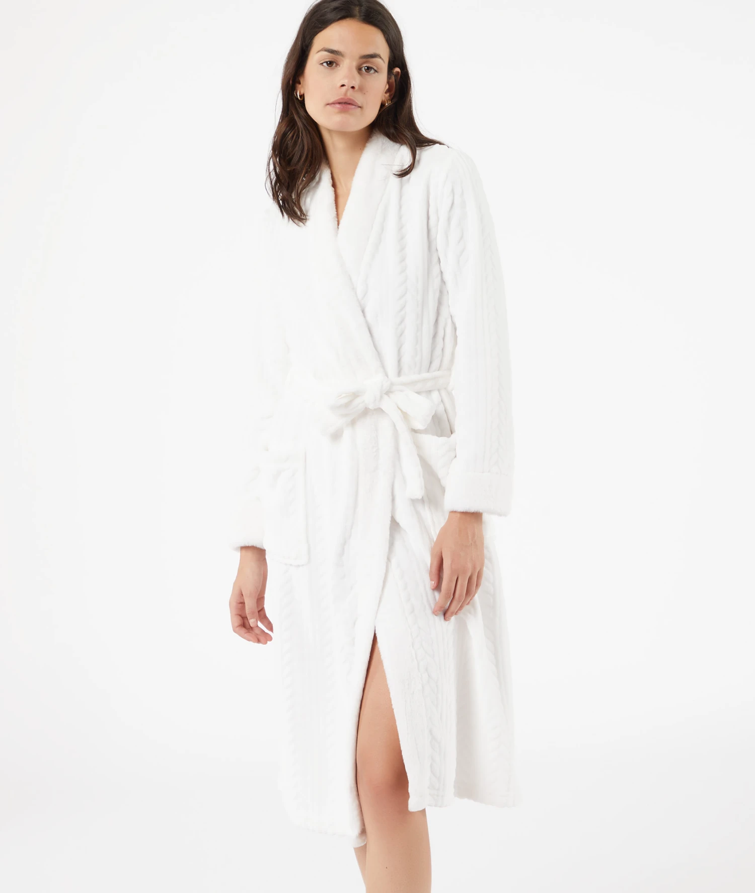 Peignoir Polaire Longue 1 Peignoir Polaire Longue