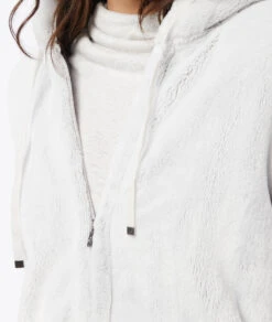 Veste Polaire à Capuche -Luxe Lingerie Soldes 653717402 b