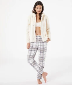 Veste De Pyjama Courte Polaire 7 Veste De Pyjama Courte Polaire -Luxe Lingerie Soldes 653717459 6