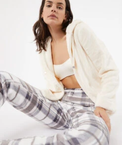 Veste De Pyjama Courte Polaire 9 Veste De Pyjama Courte Polaire -Luxe Lingerie Soldes 653717459 c