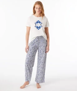 T-shirt Manches Courtes Imprimé 100% Coton Biologique 7 T-shirt Manches Courtes Imprimé 100% Coton Biologique -Luxe Lingerie Soldes 653774880 6