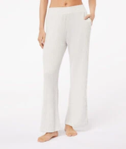 Pantalon évasé Côtelé