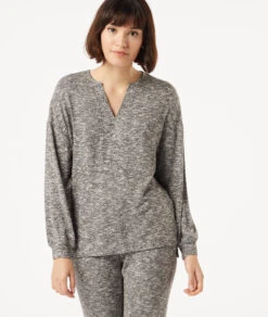 Top Manches Longues Col V