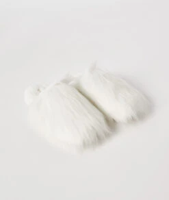Chaussons Mules Fausse Fourrure -Luxe Lingerie Soldes 653796001 6