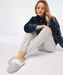 Chaussons Mules Fourrés