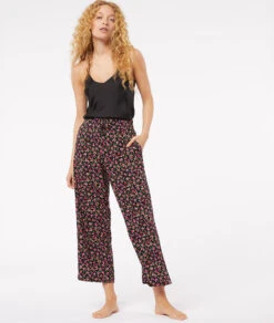 Pantalon De Pyjama Imprimé 7/8 -Luxe Lingerie Soldes 653798205 6