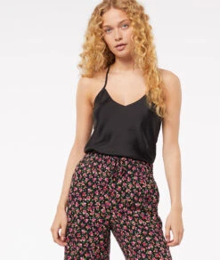 Pantalon De Pyjama Imprimé 7/8 -Luxe Lingerie Soldes 653798205 c