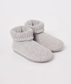 Chaussons Bottines En Grosse Maille -Luxe Lingerie Soldes 653799503 6