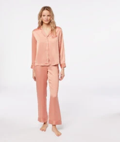 Chemise De Pyjama Satinée -Luxe Lingerie Soldes 653799988 6