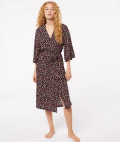 Déshabillé Long Imprimé -Luxe Lingerie Soldes 653805505 6