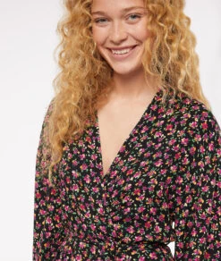 Déshabillé Long Imprimé -Luxe Lingerie Soldes 653805505 c