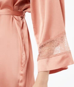 Déshabillé Long Détails Dentelle -Luxe Lingerie Soldes 653806188 b