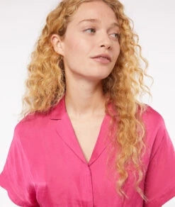 Chemise De Pyjama Manches Courtes -Luxe Lingerie Soldes 653807672 x