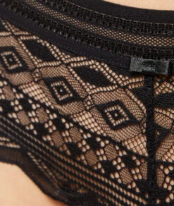 Tanga En Dentelle -Luxe Lingerie Soldes 653841405 b